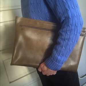 Vintage green and folder